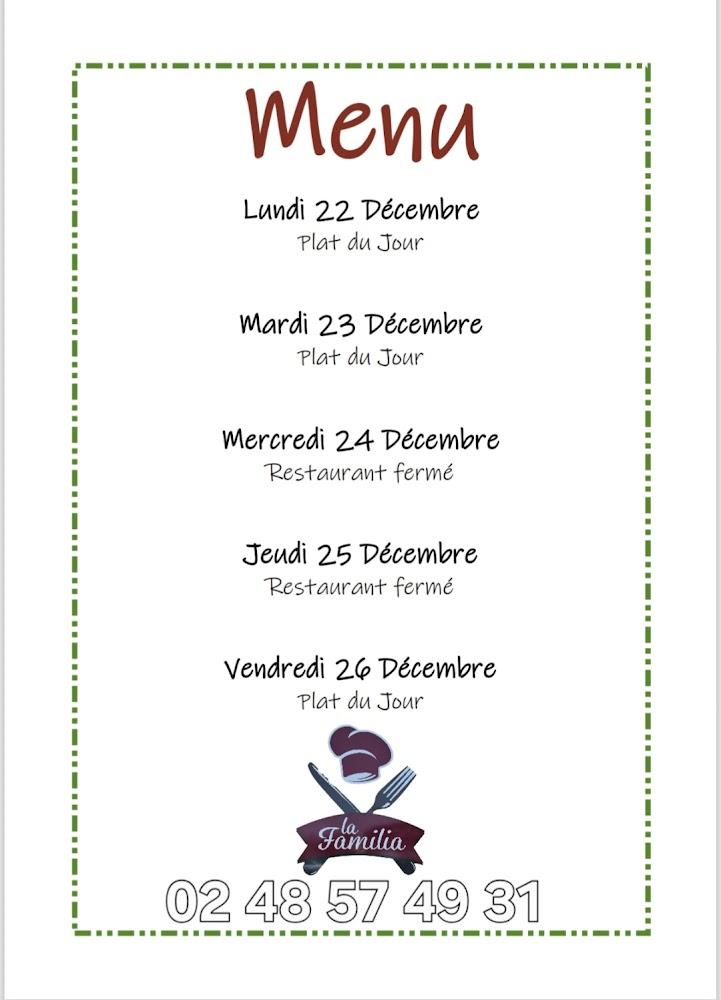 La Familia - Menu Image 3