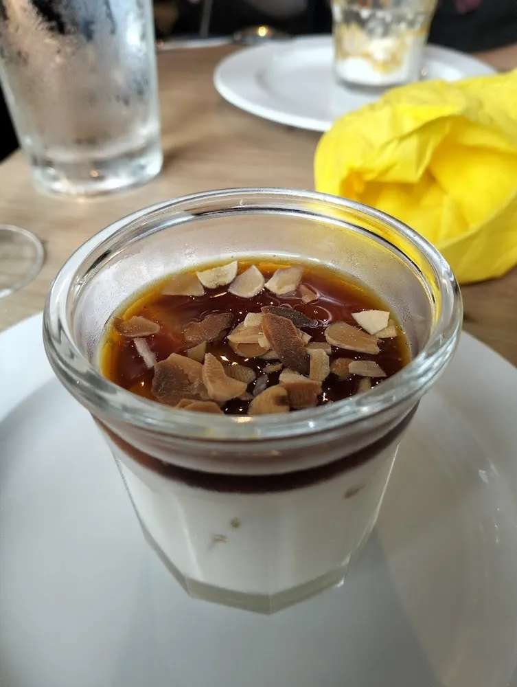 Panna Cotta Poire Caramel